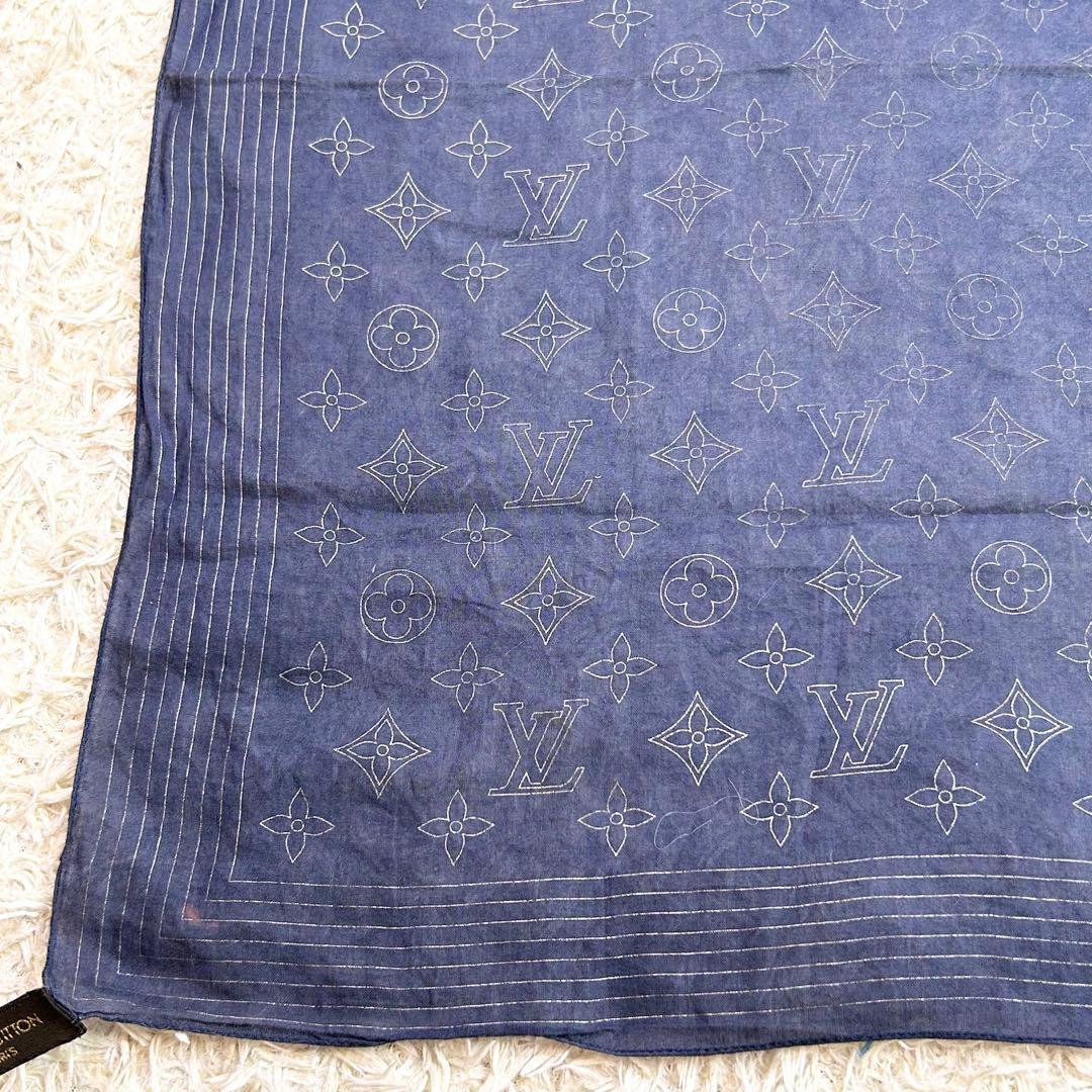 【ルイヴィトン✨️モノグラム】 イタリア製 LV ハンカチ ポケットチーフ