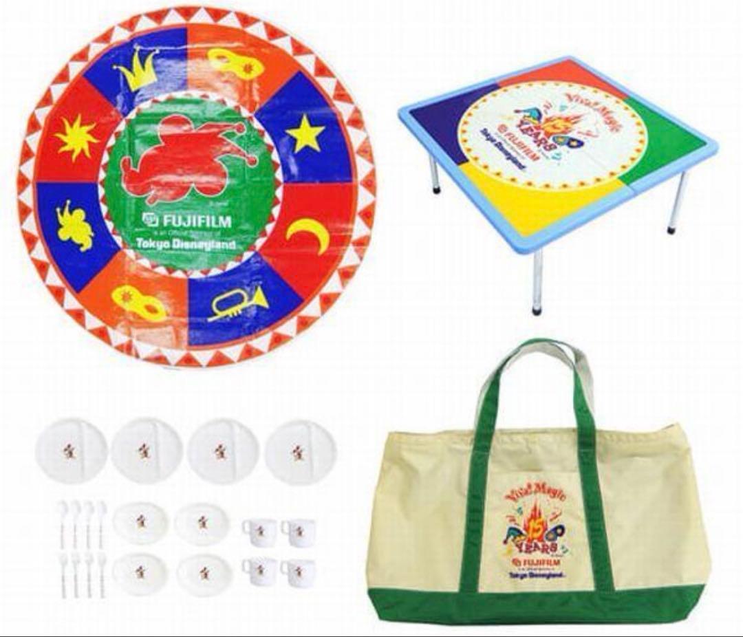 新品　東京ディズニーランド　フジフィルム　レジャーセット　レア　レトロ　90s
