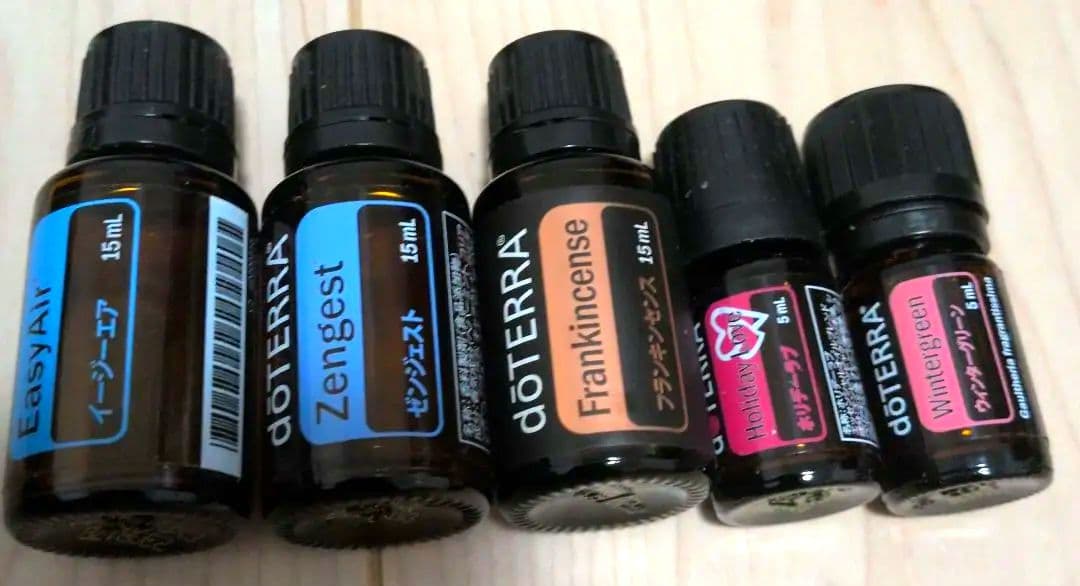 ドテラ　フランキンセンス他　アロマオイル