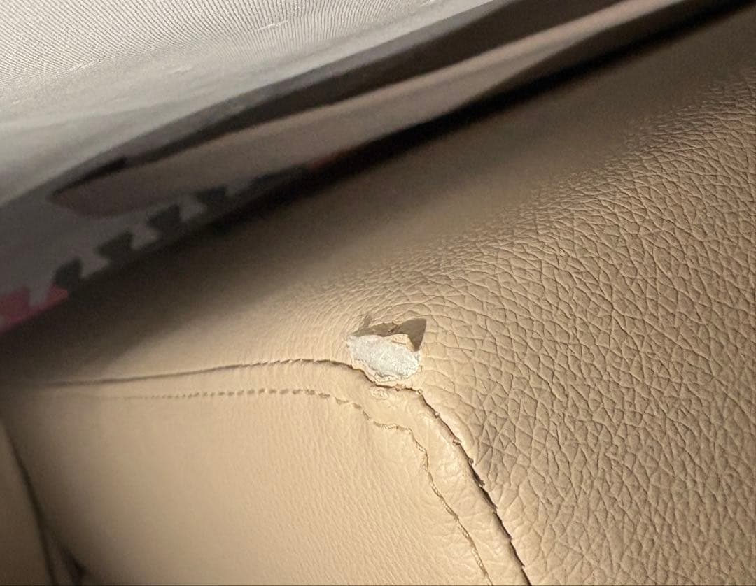 引取セール3万円　ベージュ コーナーソファ L字型 ニトリ　LD1Nシールド左肘