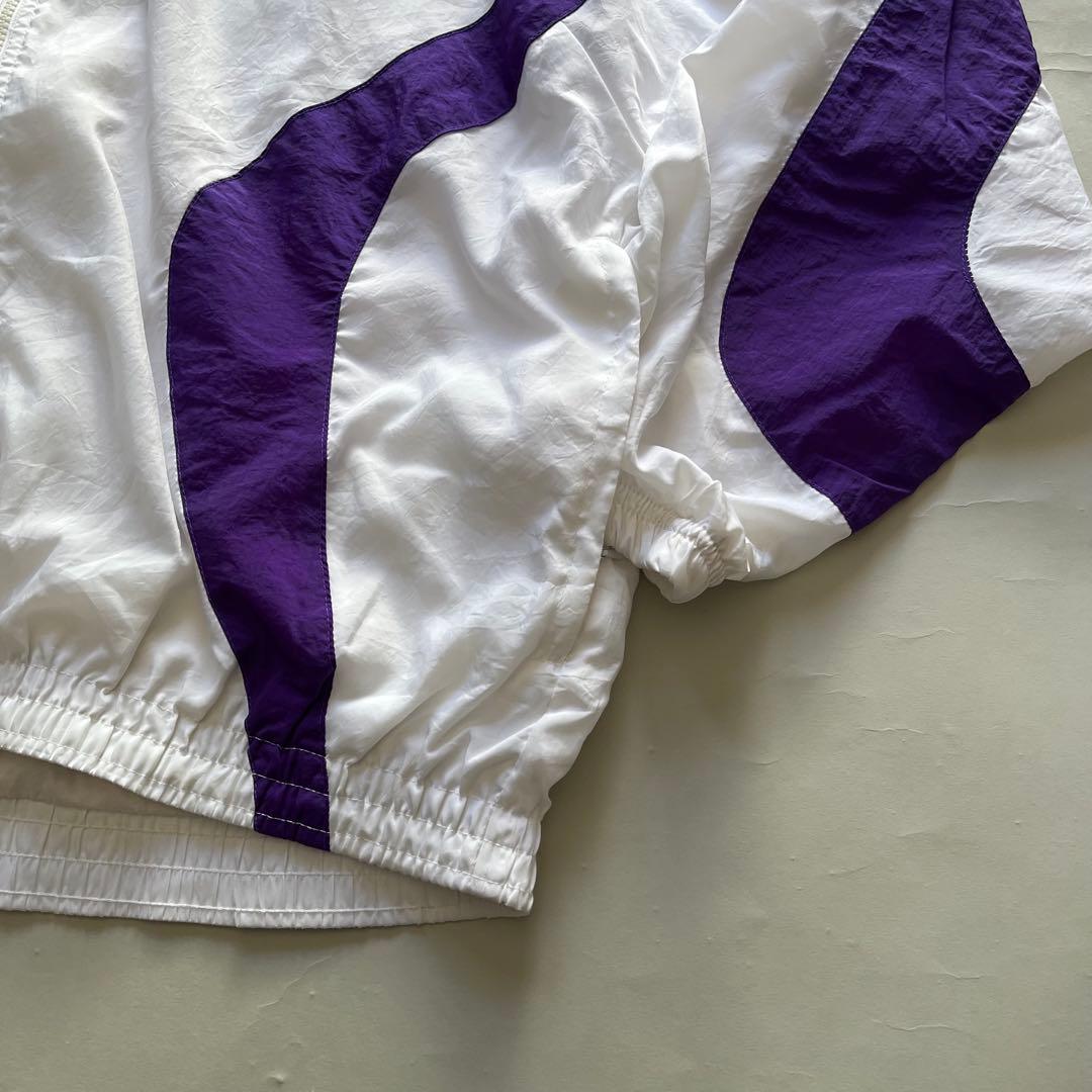 90's NIKE バイカラー ナイロンジャケット