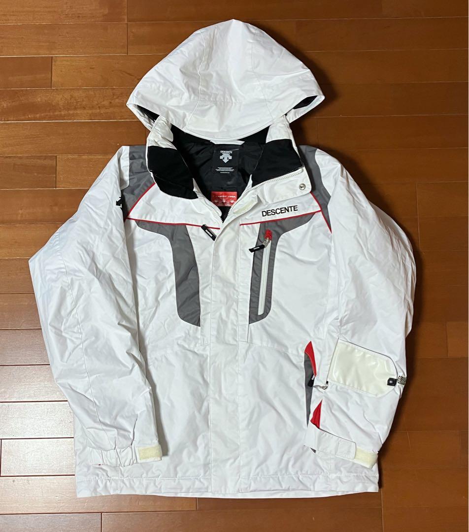 ★DESCENTE デサント ヒートナビ スキーウェア ジャケット&パンツ L