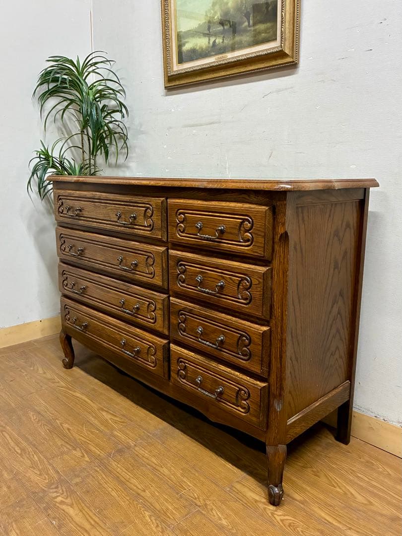 kawa☆管389☆ルーマニア製☆三越ブルージュ☆4段チェスト