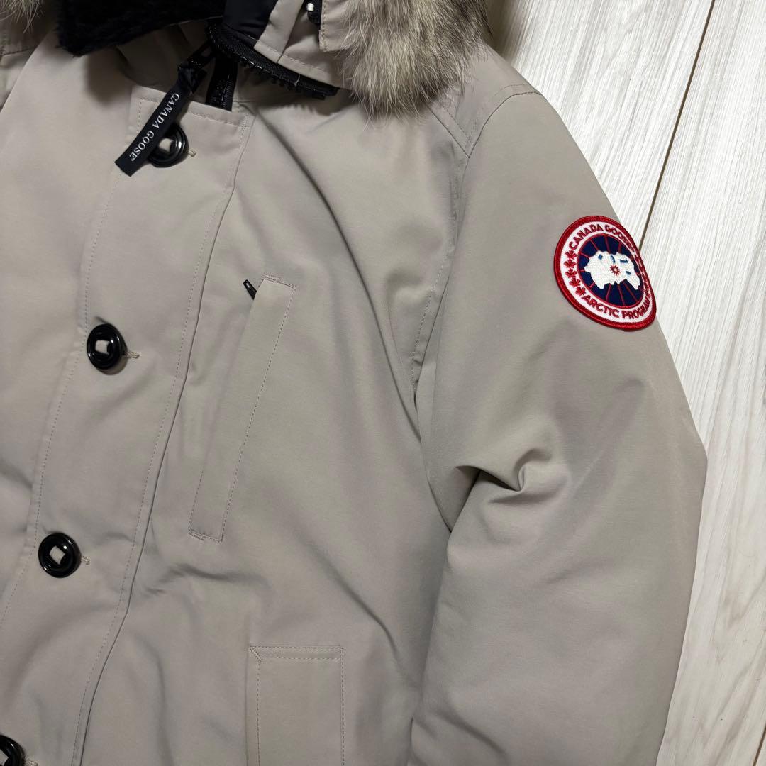 カナダグース　ジャスパーパーカー　メンズXS ベージュ　ダウンジャケット