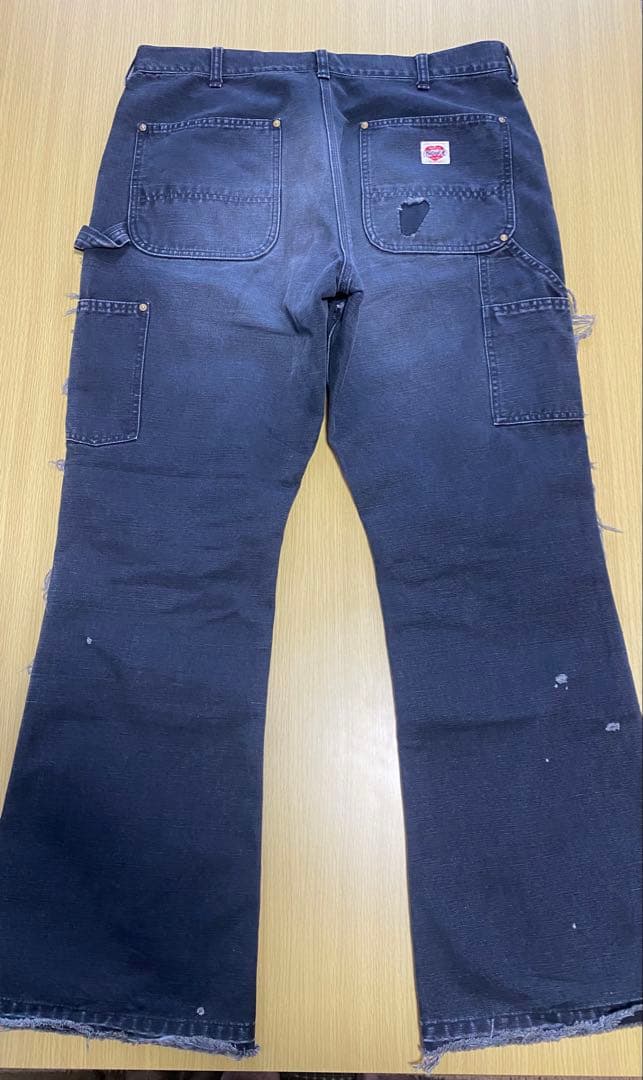 saint michael ダブルニーワークパンツ セントマイケル　NUBIAN