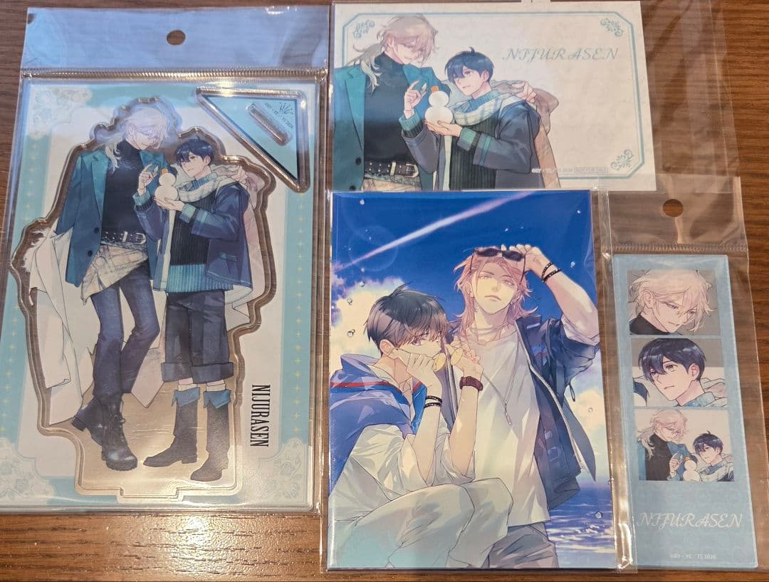 創刊30周年記念 Charaレーベル展 アクリルスタンド ブロマイド 二重螺旋