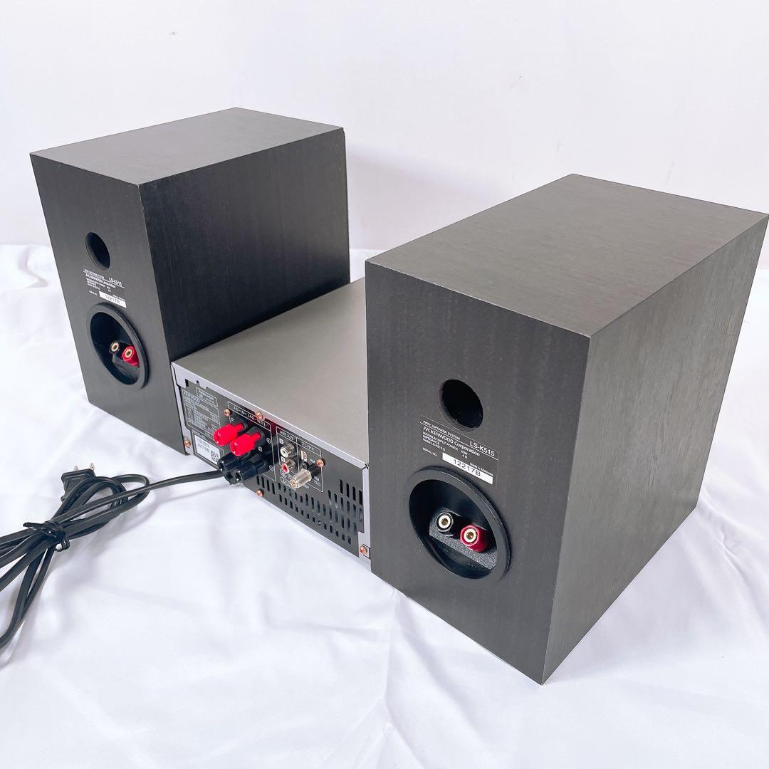 【美品】 KENWOOD コンパクトHi-Fiオーディオシステム K-515