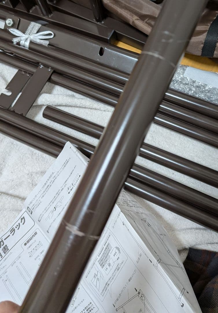 突っ張り　クローゼット　ハンガー　ワードローブ