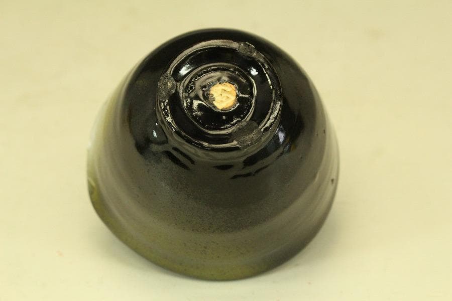 信楽焼 湯呑 冬華 高橋政男 在銘 箱入 無形文化財 未使用(メ1074)