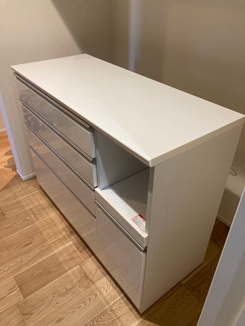 ニトリ引き出し式キッチン収納 4段