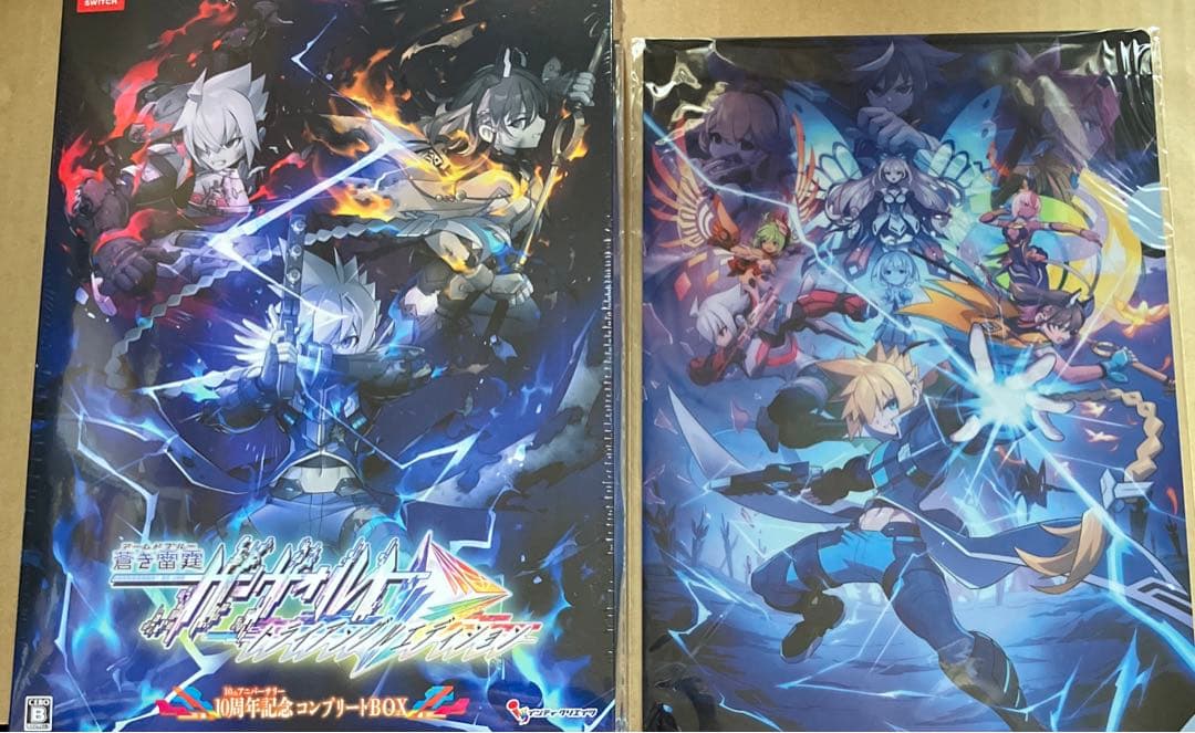 説明必読◆蒼き雷霆 ガンヴォルト トライアングル エディション 10周年記念