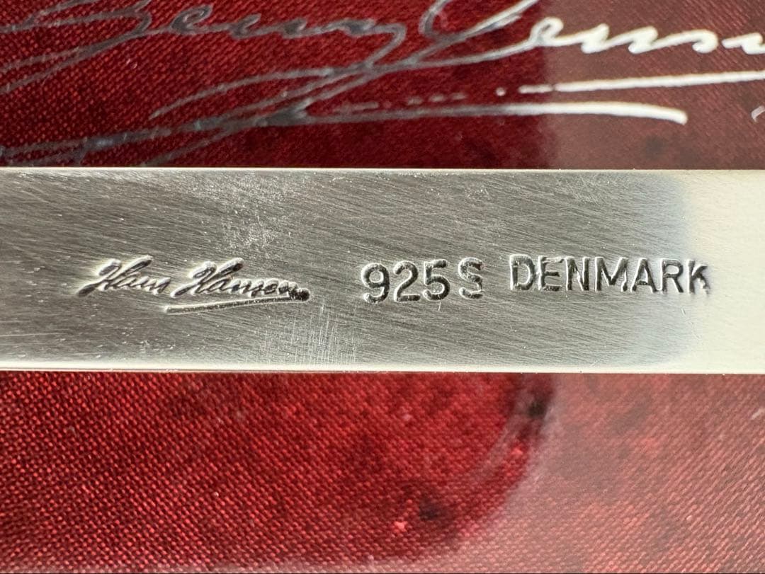 希少 美品 Hans Hansen ネクタイピン モデル612※付属品無し