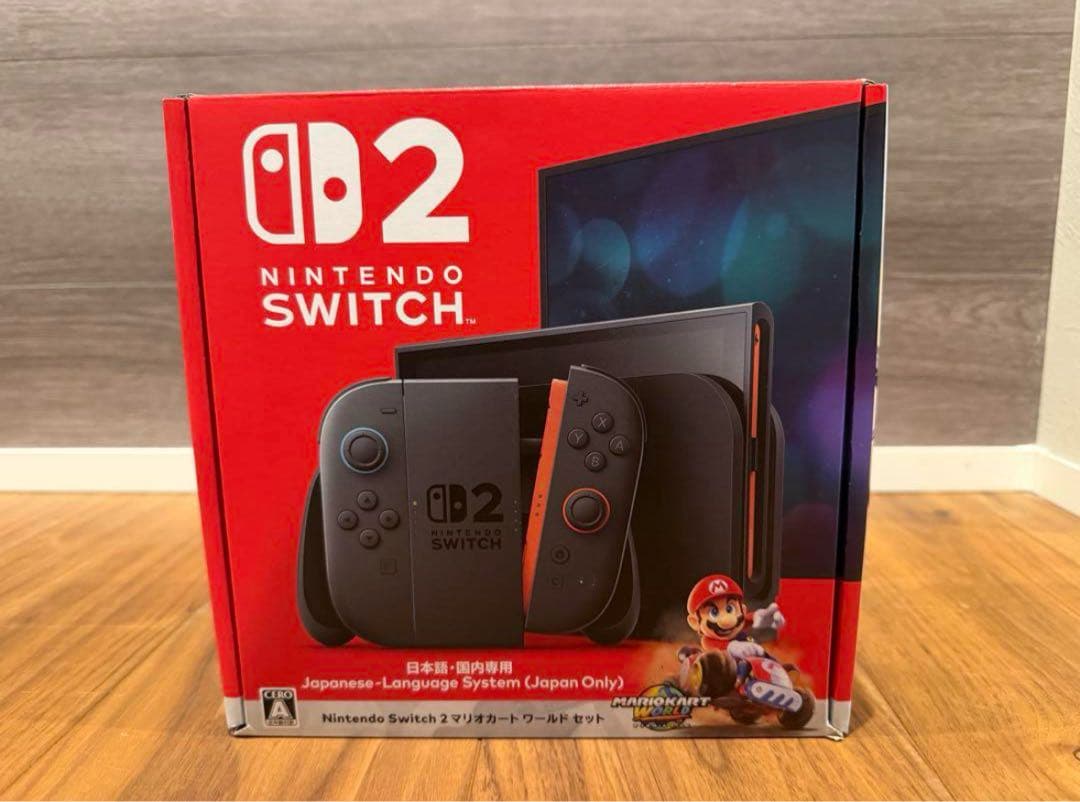 Nintendo Switch 2 本体 日本語対応 マリオカートセット