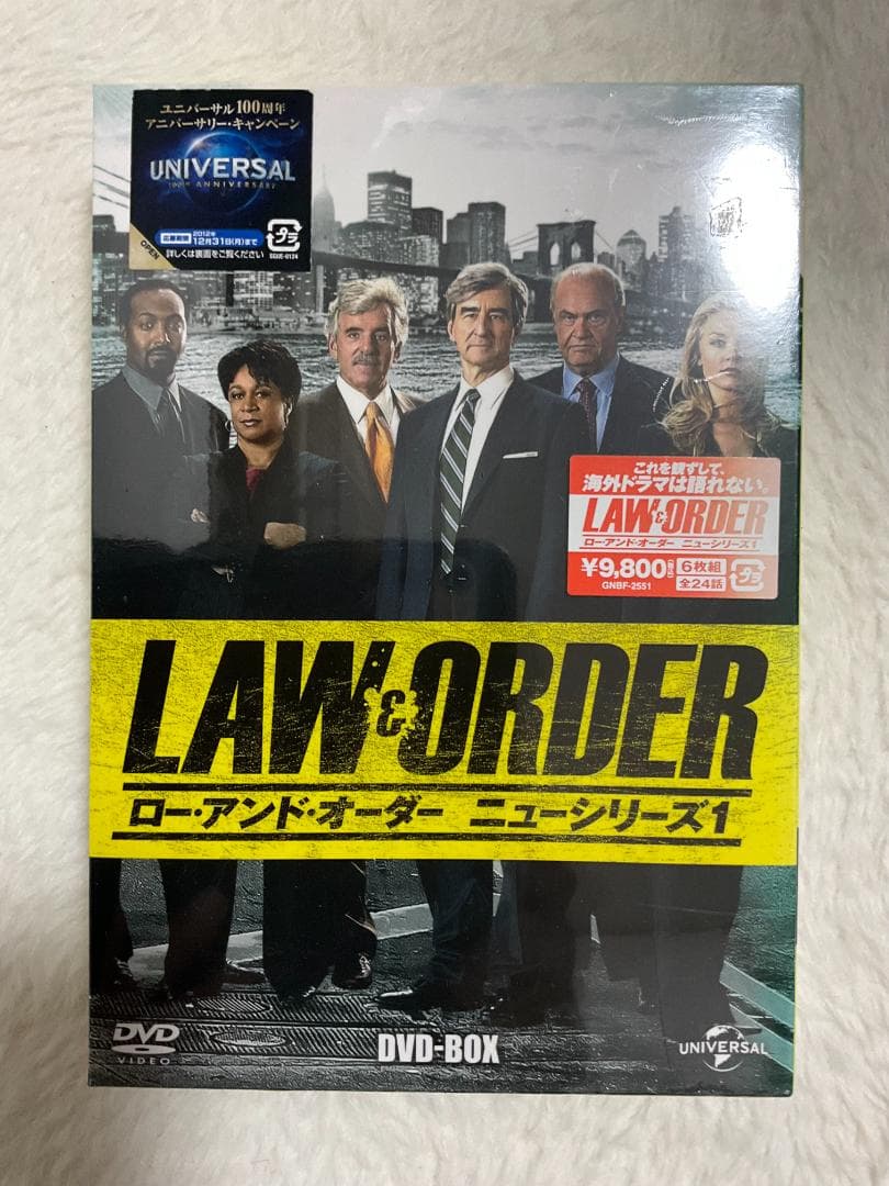 LAW & ORDER ロー・アンド・オーダー ニューシリーズ1 DVD-BOX