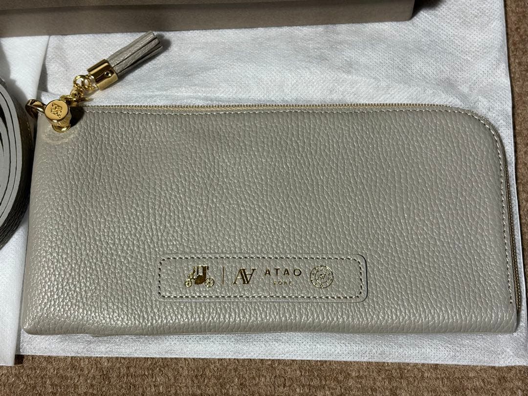 ★ゆずさま専用★ アタオ バティ 長財布 お財布ポシェット スマホショルダー