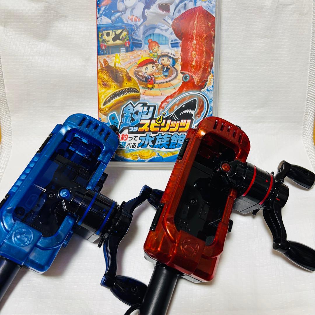 釣りスピリッツ 水族館 Nintendo Switch 竿コン2個セット