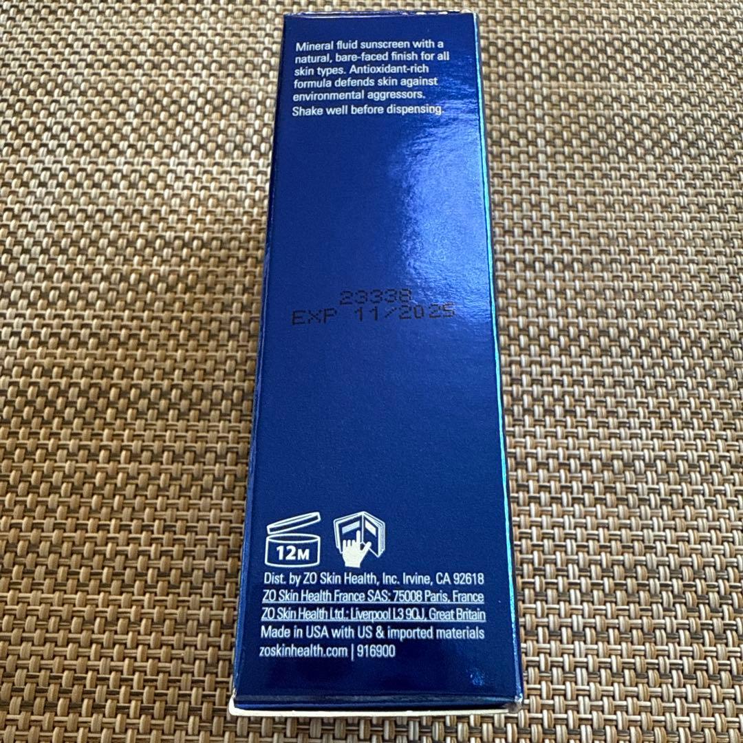 新品　ゼオスキン　シアーフルイド サンスクリーン ZO SKIN HEALTH