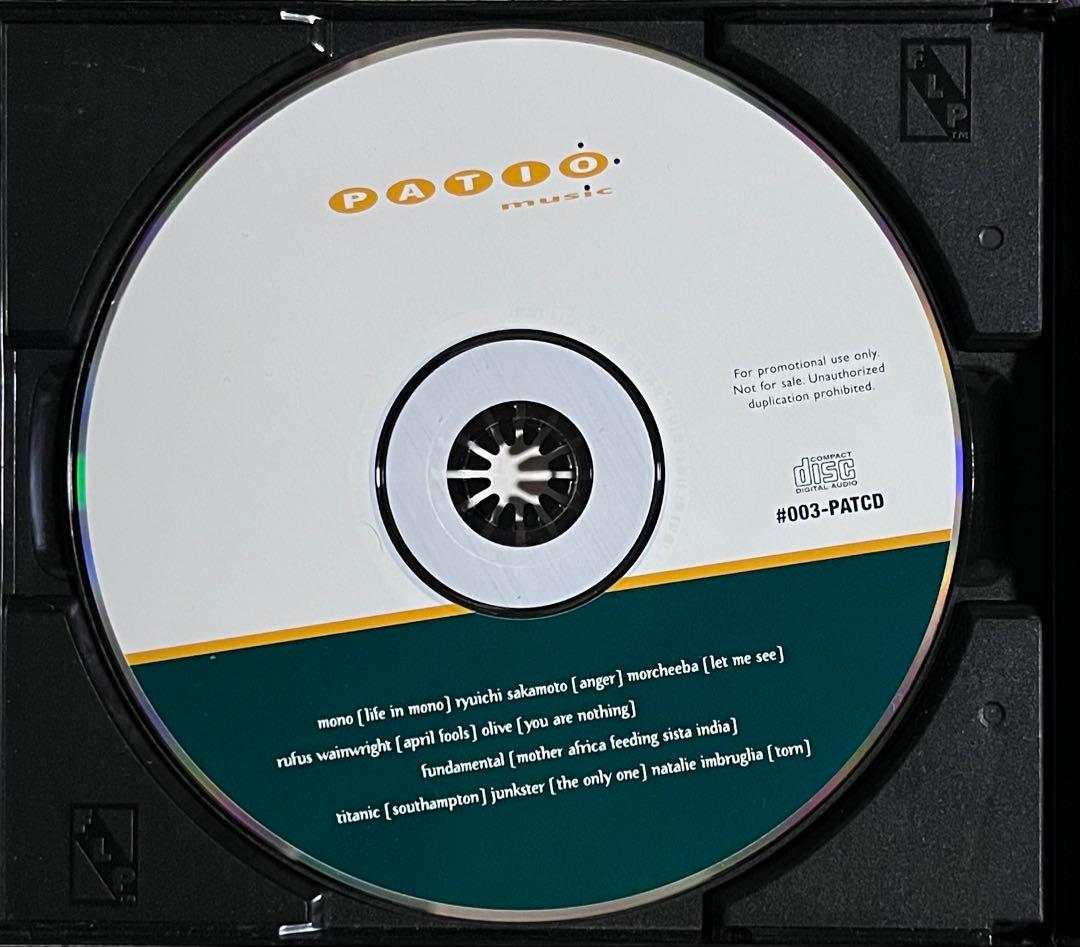 PATIO music instereo Promo 業界向けサンプルCD