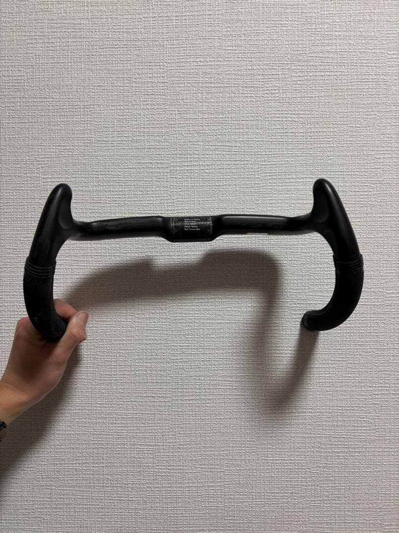 【最終値下げ】トラック用カーボンハンドル　ピスト　330mm