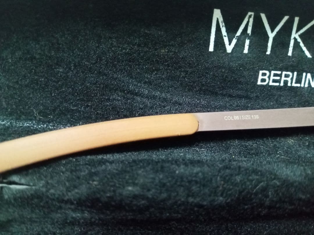 kochan様、MYKITA メガネ コレクションNO.1 DAVID ブラウン