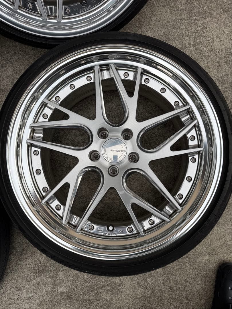 サボ　WORKグノーシスCVX 20インチ