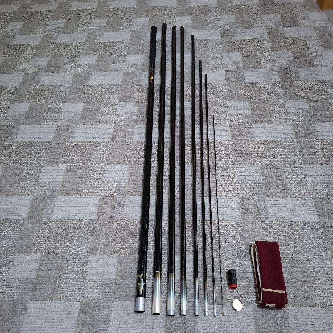 鮎竿　銀影競技スペシャル中硬硬SE ジャンク品