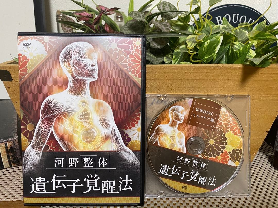 うなじを左右に開くだけで156年眠った遺伝子が覚醒 河野整体遺伝子覚醒法 DVD