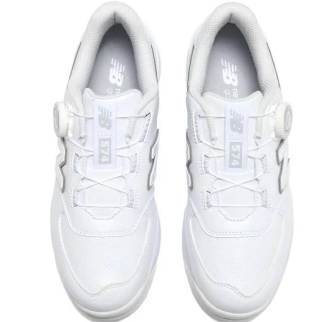 新品 ニューバランス 574 シリーズ ゴルフシューズ ボア 24cm