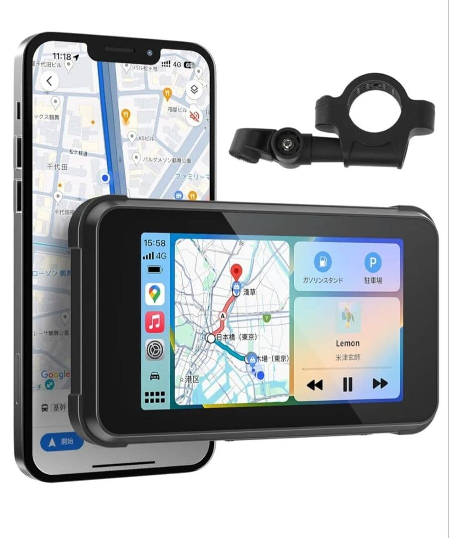 BOIFUN MT04 スマートモニター バイク