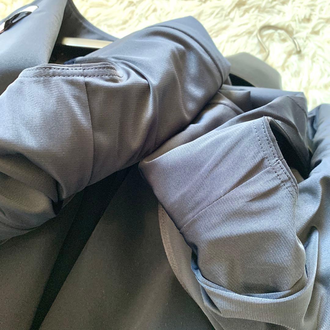 極美品✨希少サイズ フォクシー ローウエスト バロン ワンピース 美シルエット