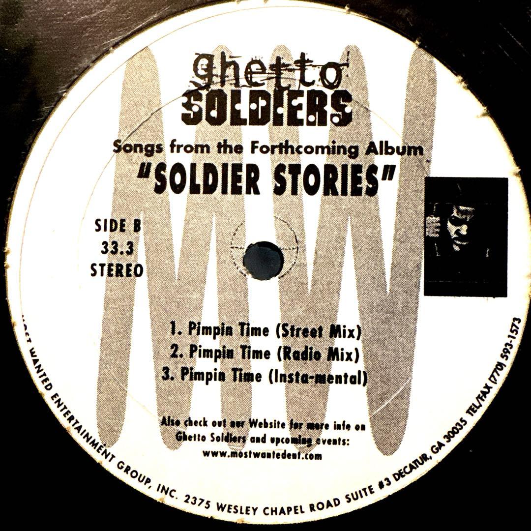 洋楽 G-RAP GHETTO SOLDIERS (12')