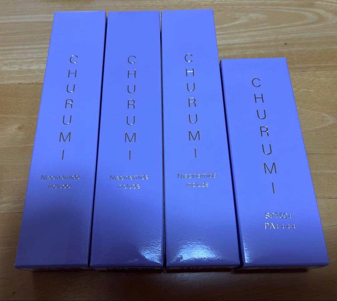 CHURUM 薬用クリーム3個　薬用ファンデーション1個