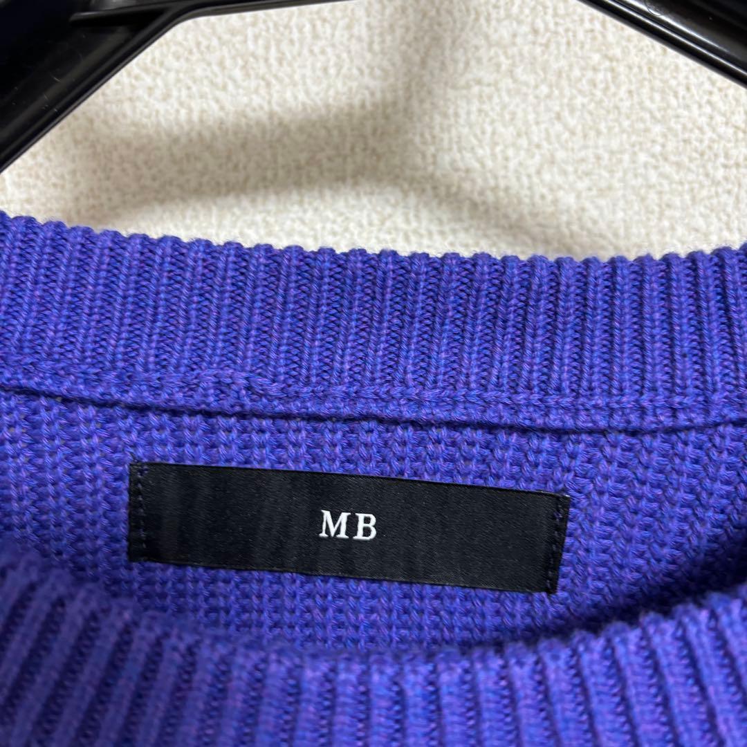 MB STANDARD ローゲージダメージニット　Lサイズ