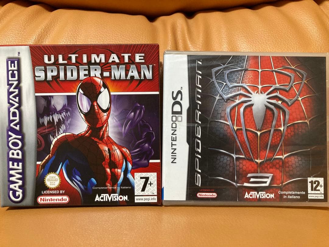 2個セット　アルティメットスパイダーマン GBA ＋ DS スパイダーマン3