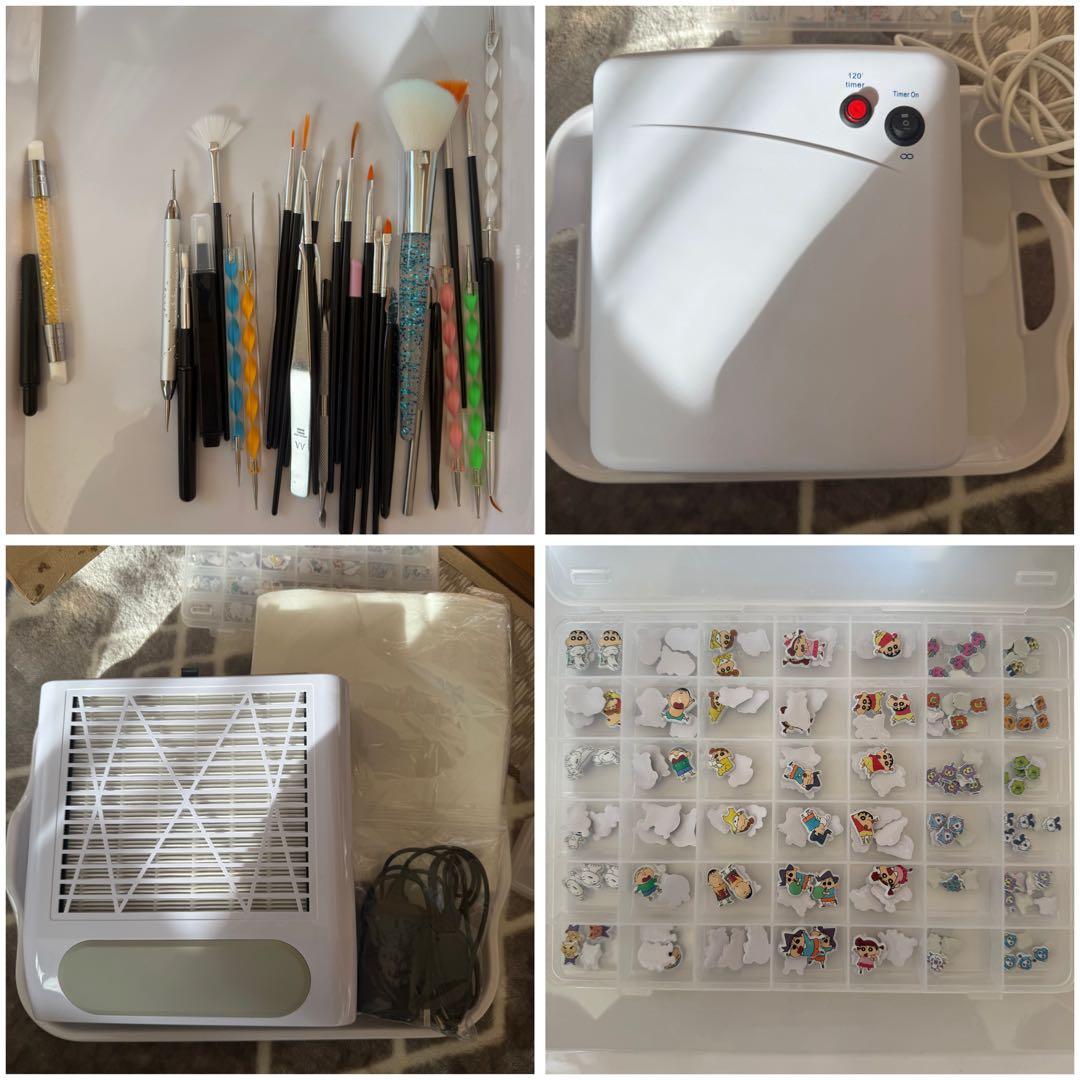 バラ売り可❗️ 値下げ交渉可‼️ ジェルネイル まとめ売り 大量 ライト 集塵機