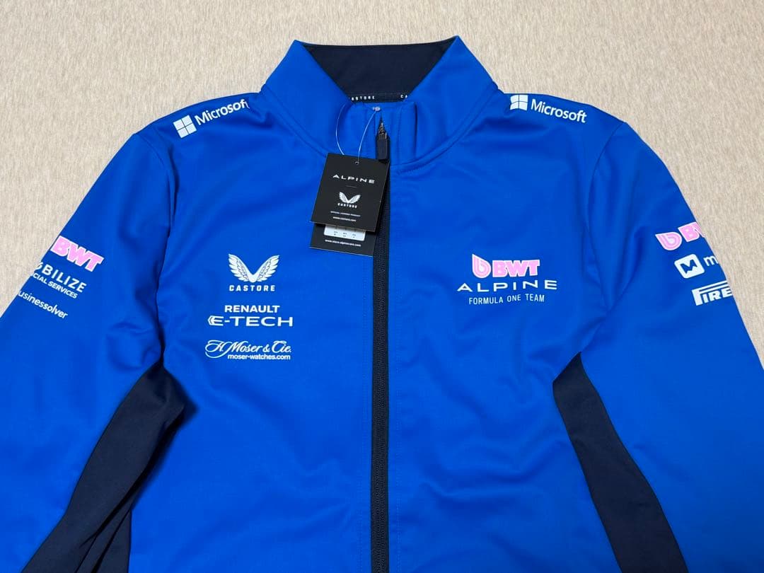 BWT ALPINE F1 チーム 2025 ソフトシェル ジャケット