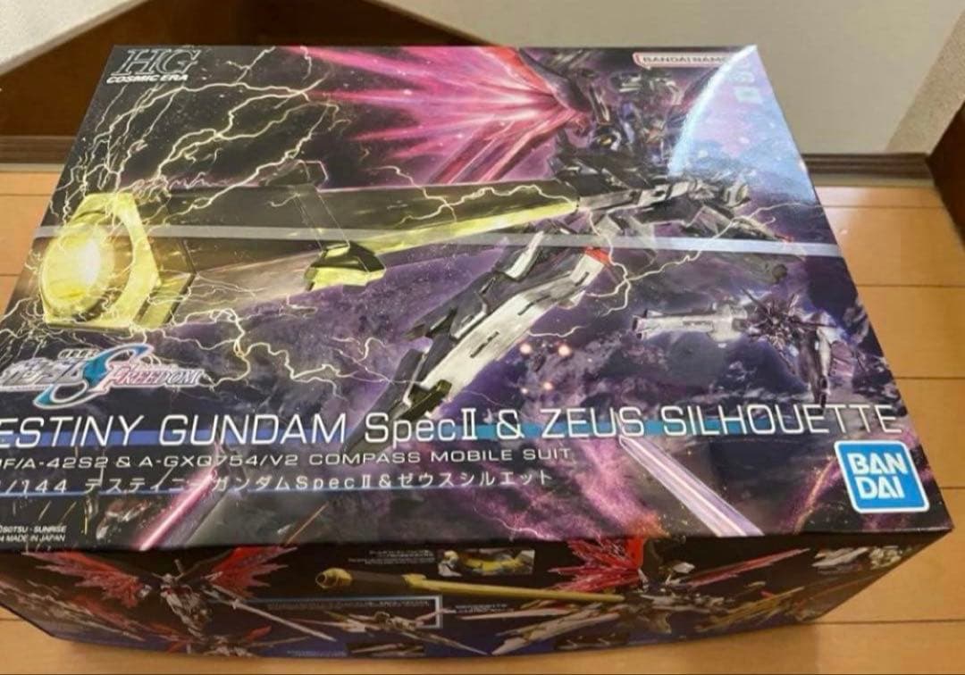 HG 1/144 デスティニーガンダムSpecII&ゼウスシルエット