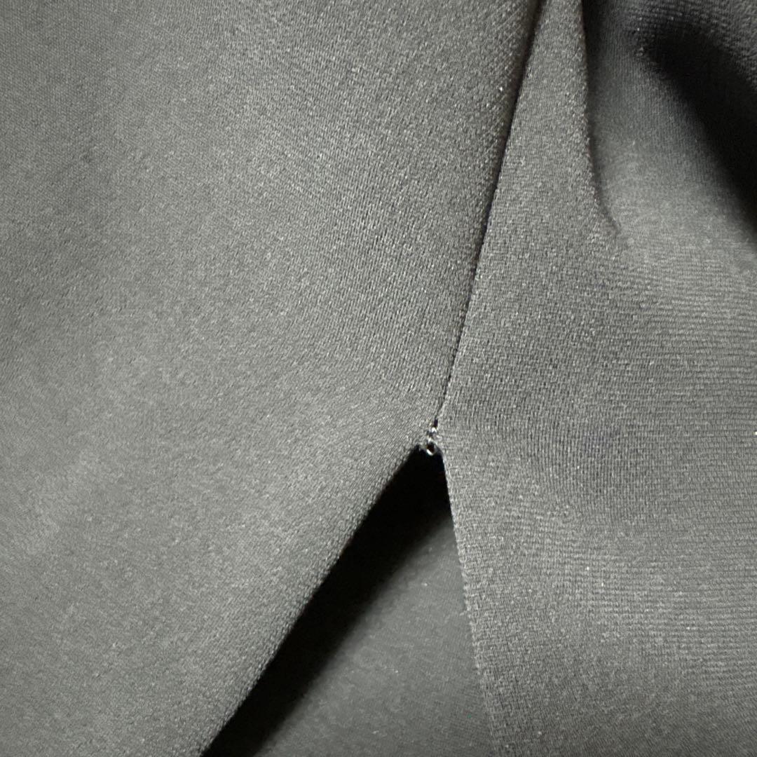 MaxMara フリルワンピース ネイビー 大きいサイズ 42 フォーマル 近年