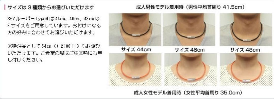 SEV Looper type 3G ネックレス　新品