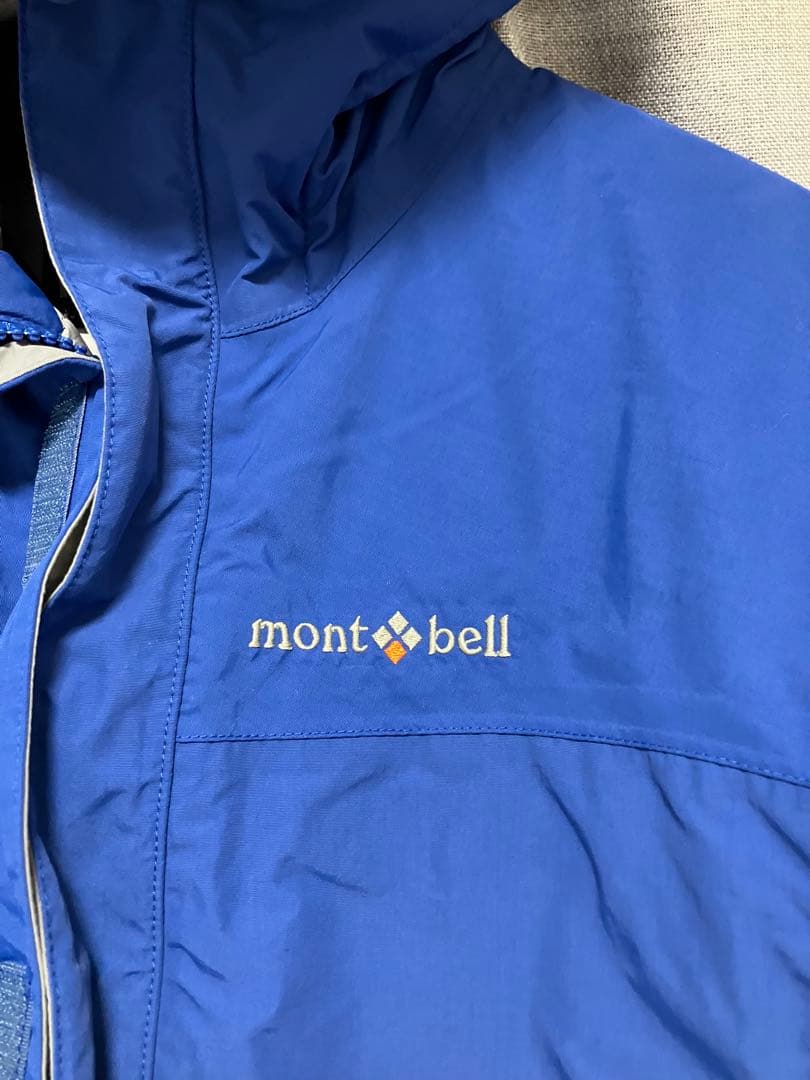 mont-bell スキーウェア 子ども用 青 グレー