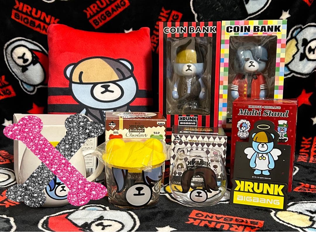✨♦️4⚛️BIGBANG KRUNK×BIGBANG D-LITE テソン セット