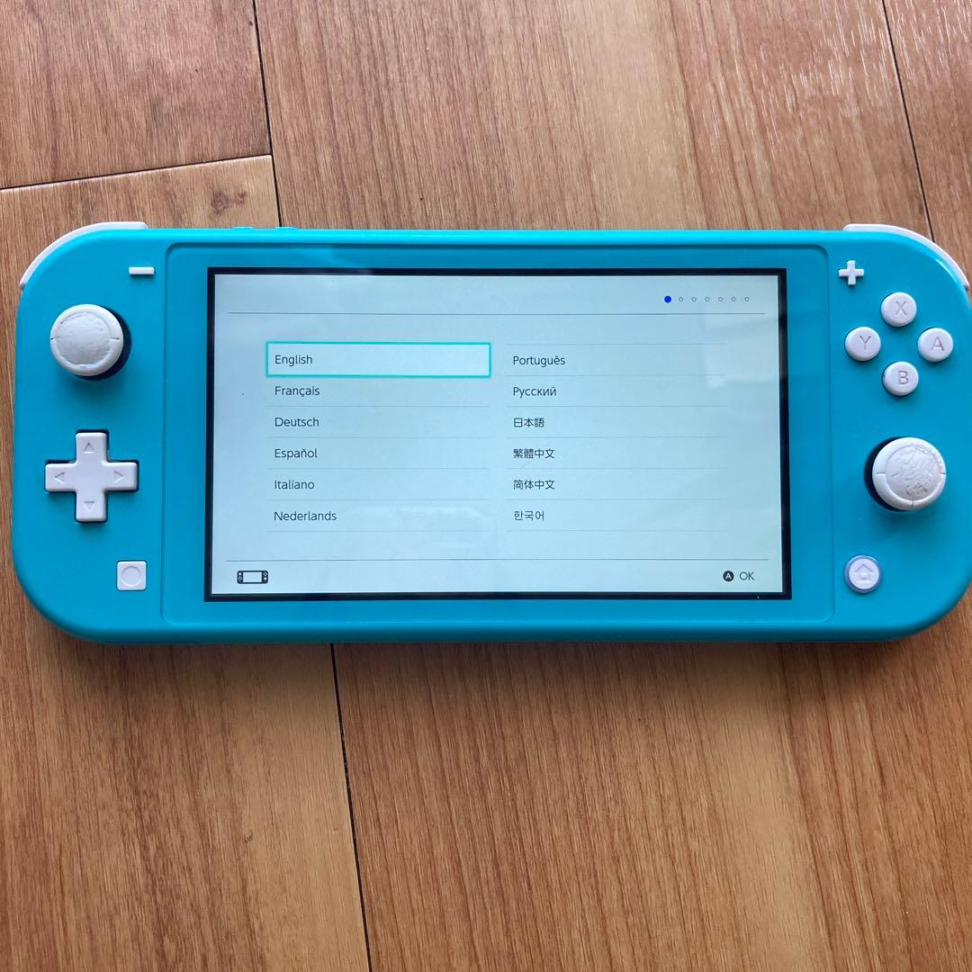 【箱無/動作確認済】Nintendo Switch Lite ターコイズ