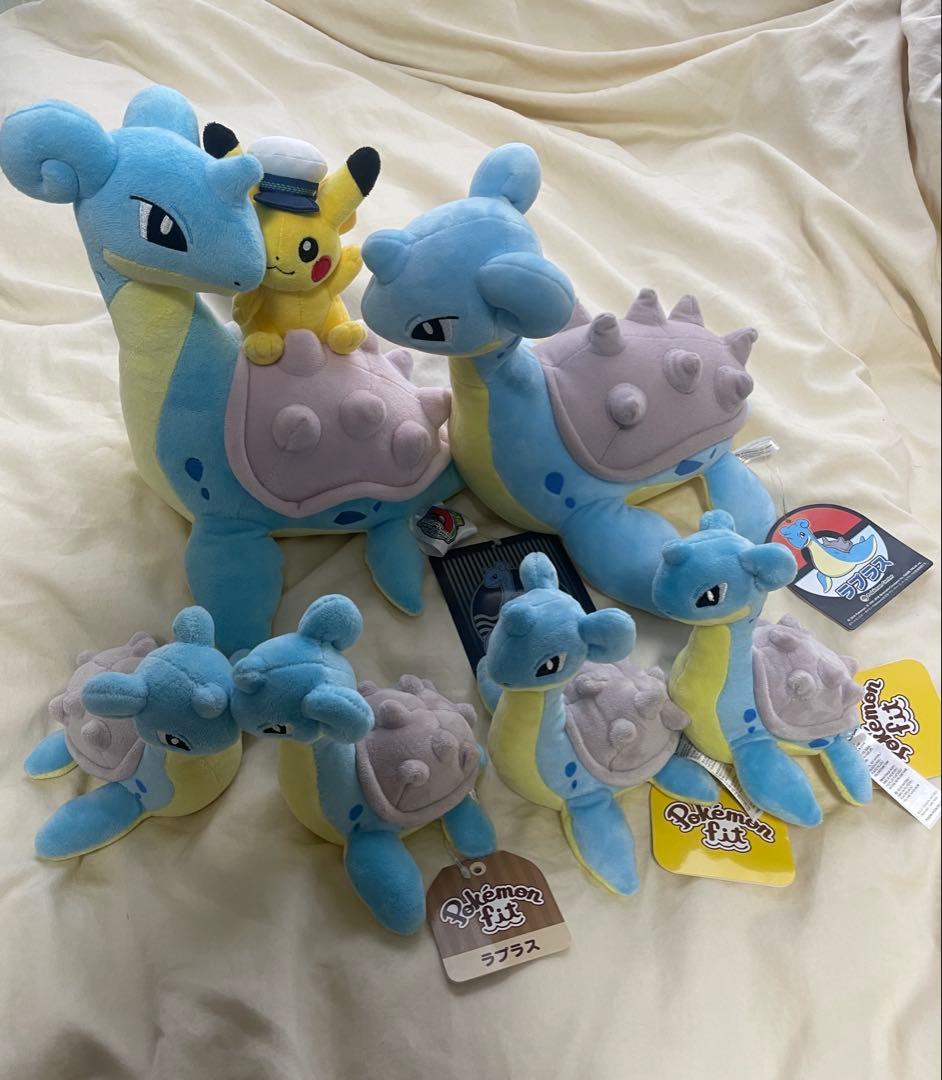 ポケモンセンター　ラプラス　ぬいぐるみ　ポケモンfit