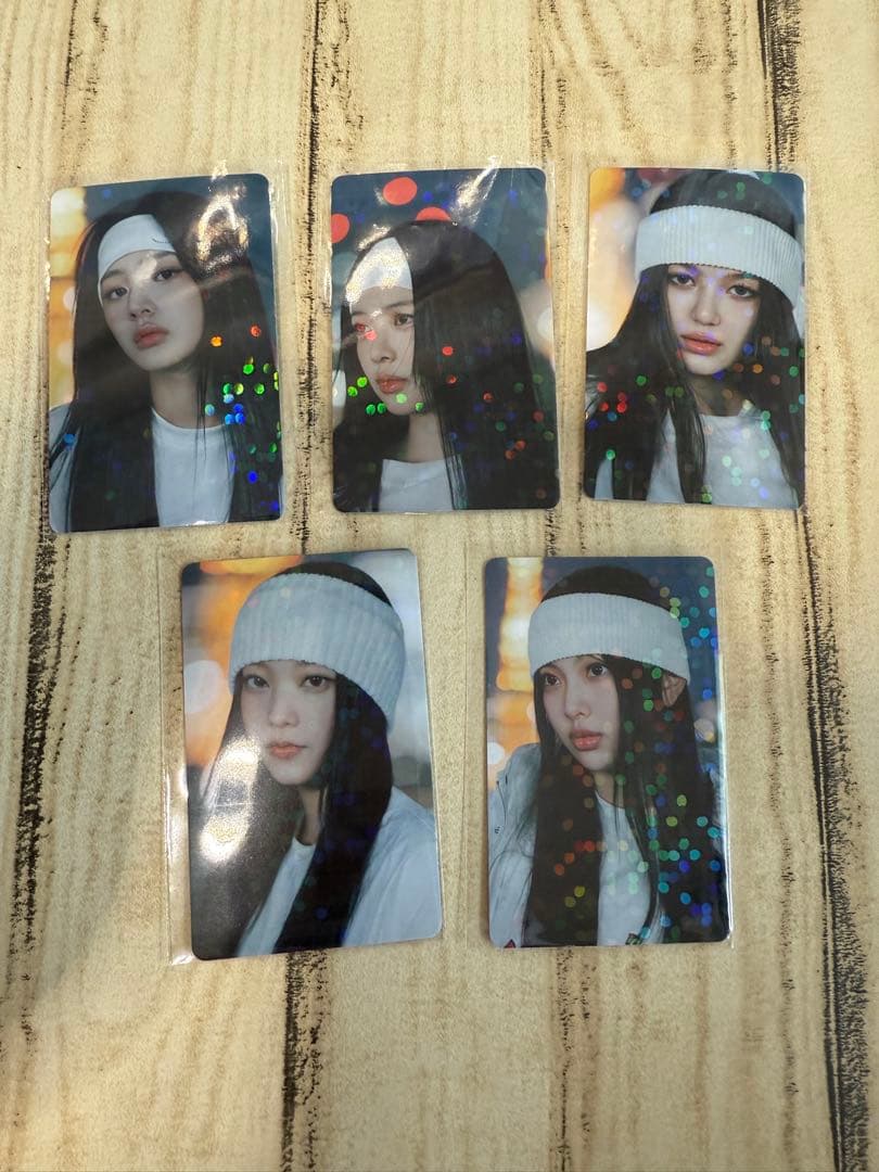 newjeans supernatural 2周年記念 特典 トレカ