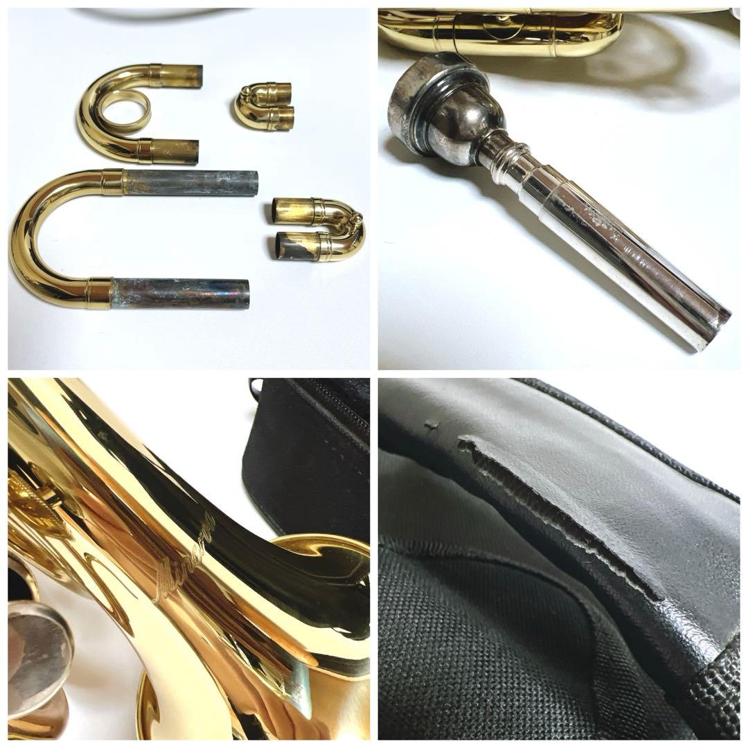 【極美品】MINERVA MPT250L ポケットトランペット　管楽器　吹奏楽