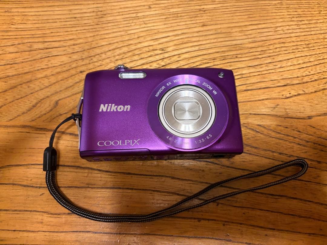 Nikon COOLPIX パープル コンパクトデジタルカメラ