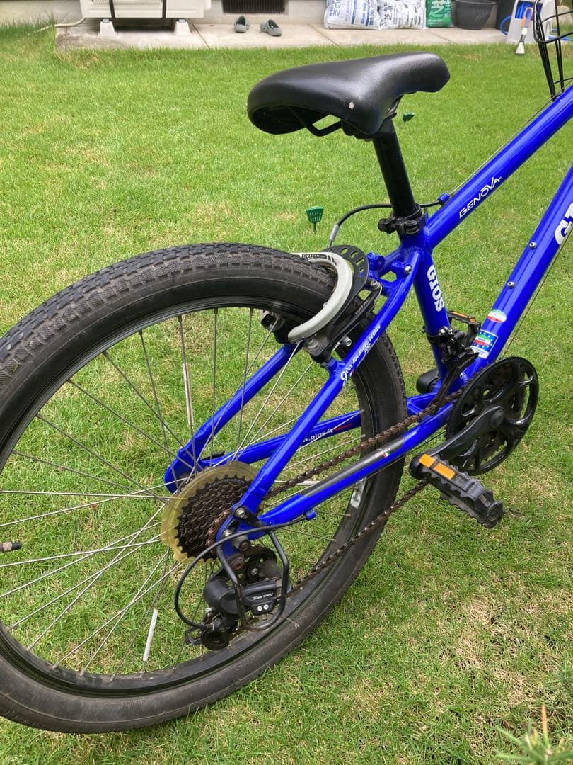 関西　gios genova 24 ジオス　ブルー　クロスバイク　MTB 自転車