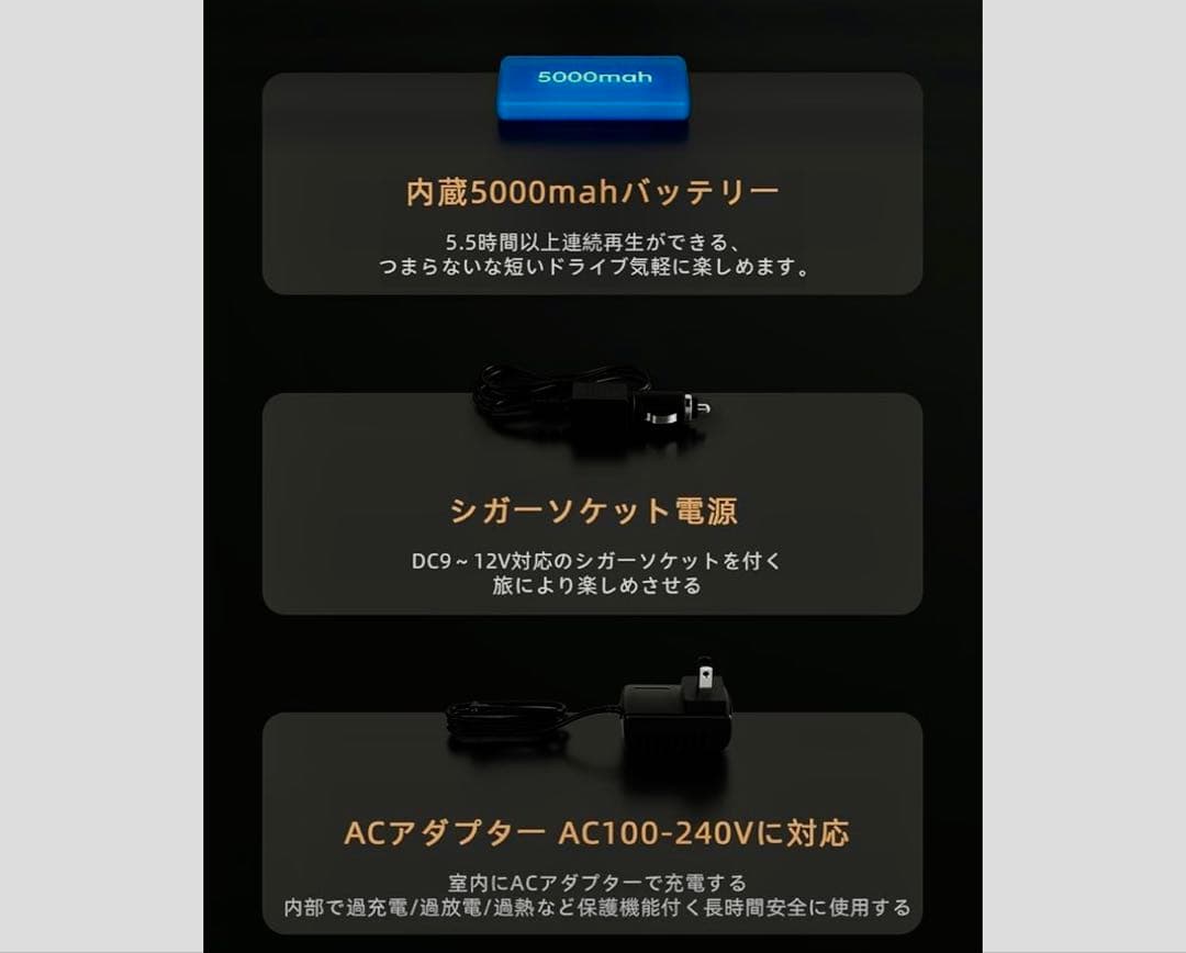 【更新・新登場】 ポータブルDVDプレーヤー BOIFUN 15.6インチ