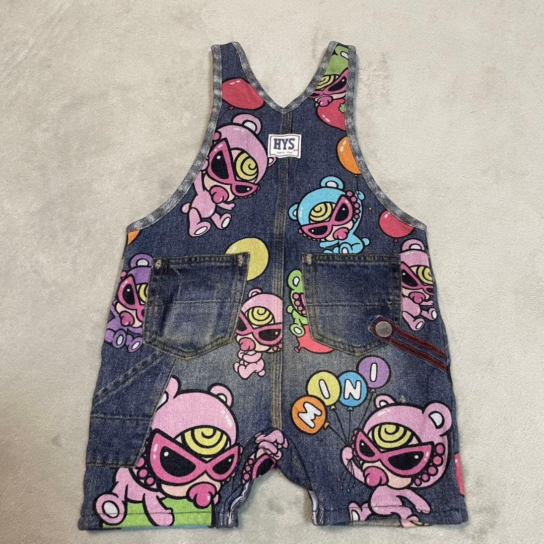 断*※様 【美品】ヒステリックミニ ライクア サロペット80〜90cm テディ