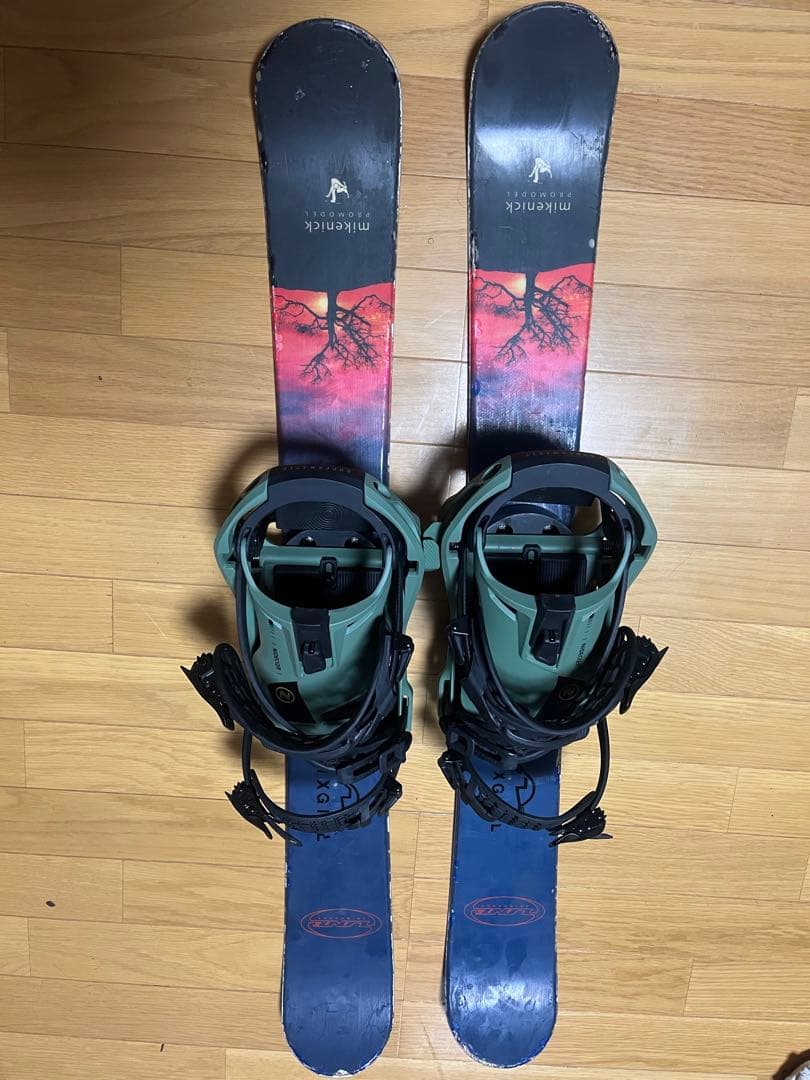 LINE Supermatic スキー板 バインディング付き